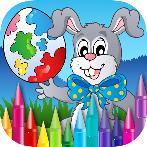 Easter Finger Painting Game logo