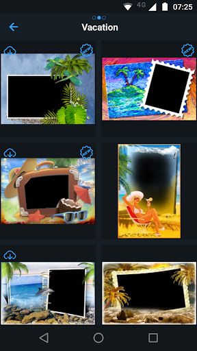 Vacation PhotoFrames Screen 3