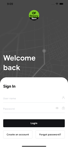 Android application Of Grocery Store screenshort