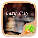 Cover Image of Herunterladen GO SMS LAZY DAY THEMA  APK