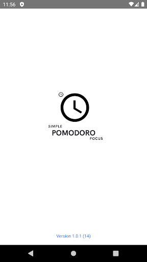 Android application Simple Pomodoro Focus screenshort