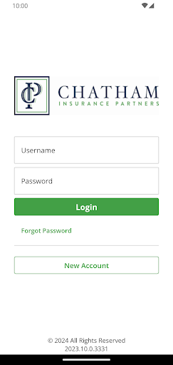 Android application Chatham Insurance Online screenshort