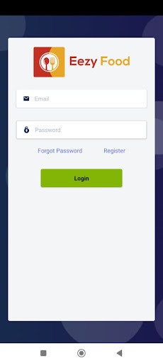 Eezyfood (Driver) Screen 3