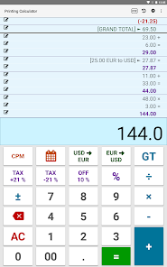 Screenshot 17 PCalc - Calculadora sumadora android
