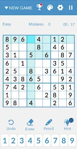 Casse-tête Sudoku classique