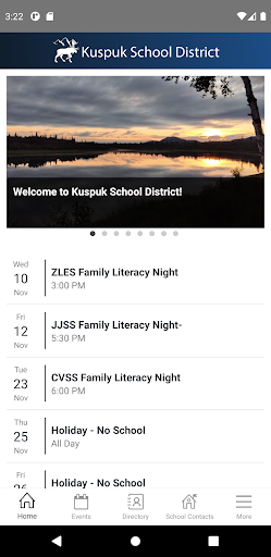 Android application Kuspuk School District - AK screenshort