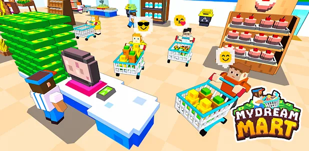 CubeCraft Mart：Mein Traummarkt