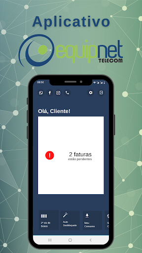Android application EQUIPNET TELECOM screenshort