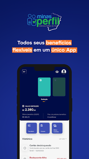 Android application Minas Perfil Multibenefícios screenshort