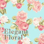 Cover Image of डाउनलोड Cute Theme-Elegant Floral- 1.0.0 APK