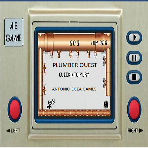 Plumber Quest Game & Watch Logo