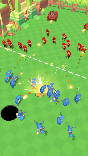 Hole Army 3D Screen 3