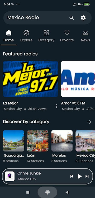 Mexico Radio - Live FM - 1.7.5 - (Android)