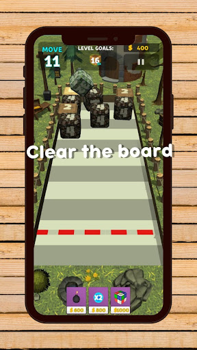 Android application Castle 2048 3D-Merge Cube Game screenshort