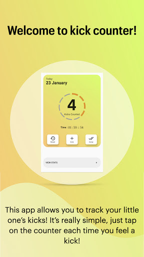 Baby Kick Count App - fetal mo Screenshot 1 - AppWisp.com