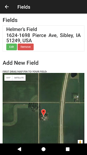 My Ag Report Screen 2