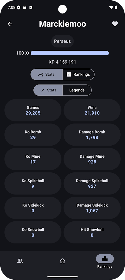 #4. Brawlhalla Stats (Android) 由: NicKoehler