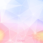 Cover Image of Download 카카오톡 테마 - 로우 폴리 삼각형_핑크퍼플  APK