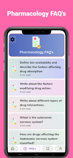 Learn Pharmacology [PRO] Screen 2