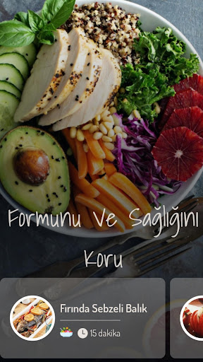 Android application Diyet Yemekleri Tarifleri screenshort