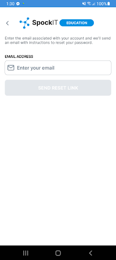Android application SpockIt Education screenshort
