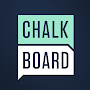 Chalkboard sports group chat