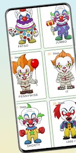 Cách vẽ Klowns Killer