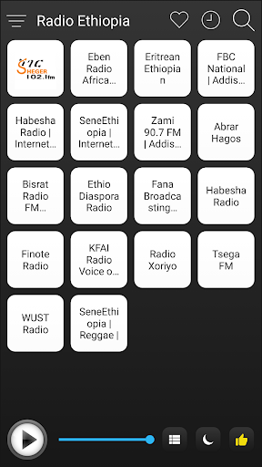 Android application Ethiopia Radio FM AM Music screenshort