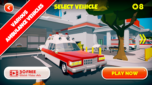 Emergency City Ambulance Mod APK 1.02 (Unlimited money) Gallery 6