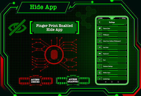 Visionary Launcher Pro-Applock Screenshot