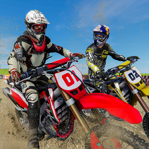 Logo Dirt Bike Racing Bike Games