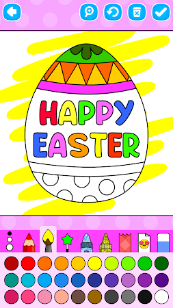 Game screenshot Easter Egg Coloring Pages mod apk