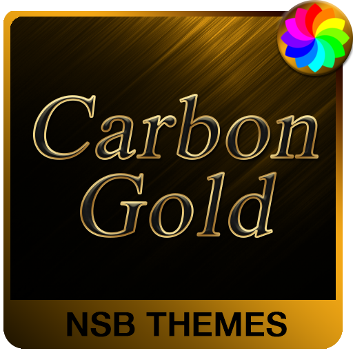 Carbon Gold - Theme for Xperia Logo