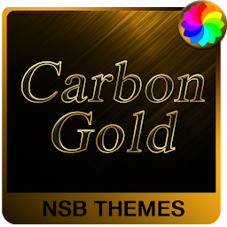 Kuvake-kuva Carbon Gold - Theme for Xperia