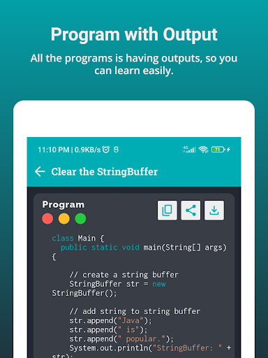 Java Programs Screenshot