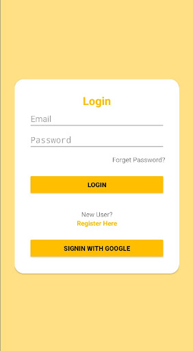 Android application Jejewegs screenshort