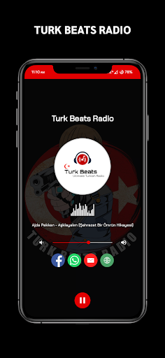 Android application Turk Beats Radio screenshort