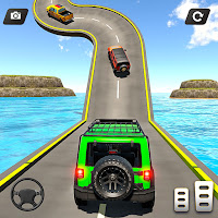 Offroad Jeep Car Stunts Game Ramp Car Stunts