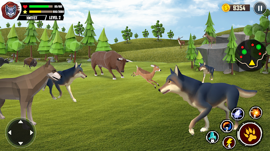 Wild Wolf: Animal Simulator 3d  screenshots 4