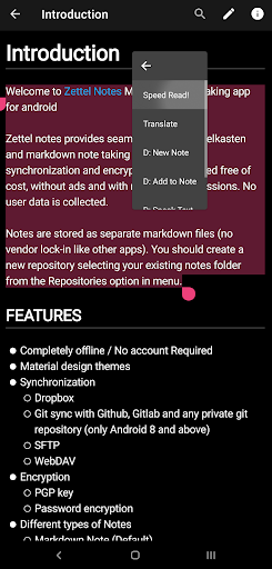App preview