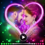 Cover Image of Unduh Heart Effect on Photo Video Status Maker 1.0.5 APK
