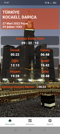İmsakiye 2023 - Ezan Vakti Screen 3