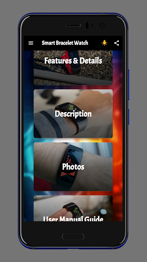 smart bracelet watch guide