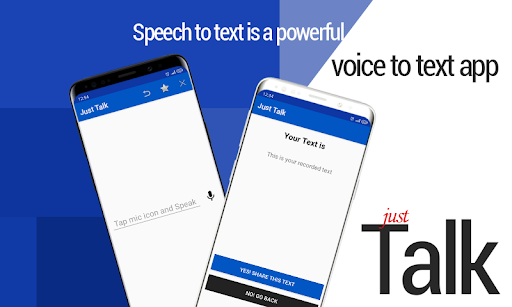 Android application Just Talk - Voice Translator screenshort