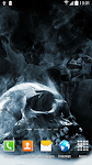 screenshot of Skulls Live Wallpaper