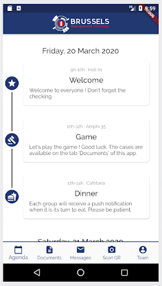 Brussels Management Challenge - Screenshot 1