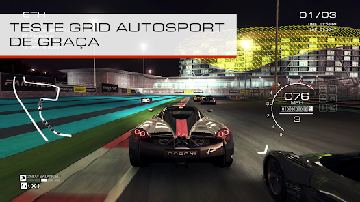 jogos de corrida de carros GT versão móvel andróide iOS apk baixar