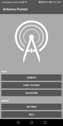 Android application Antenna Pointer screenshort