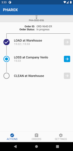 Android application PHAROX Field App screenshort