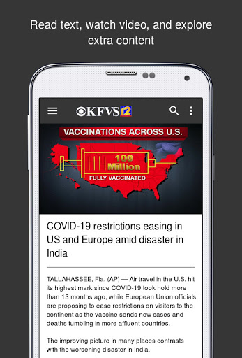 Screenshot of KFVS12 - Heartland News